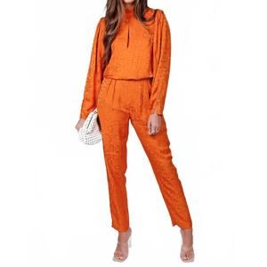 NEW EQUIPMENT cooper trouser in autumn maple
